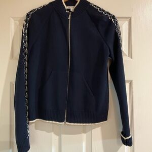 St John Navy Blue Women's sweater